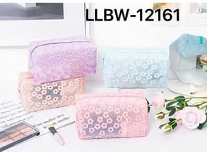 Floral Lace Cosmetics Bag