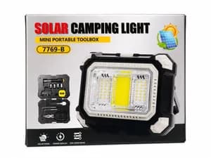 Solar Camping Light & Toolbox