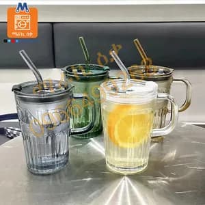 Diamond Heat Resistant Glass Mug