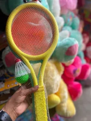Two tennis Racket & one small ball