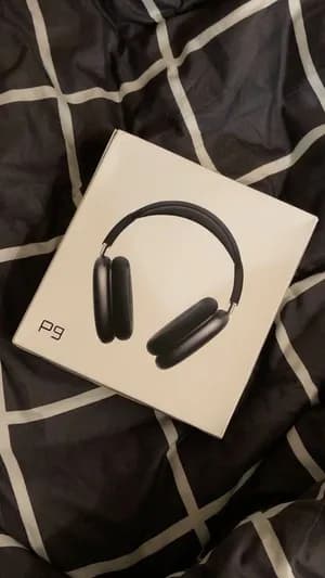 P9 Headset Black Silver