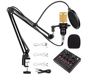 Professional Condenser Microphone Kit