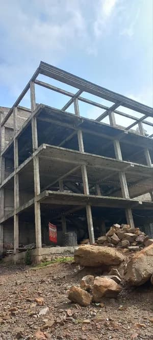 G+3 Skeleton Stage Building