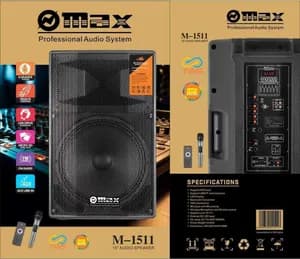 Max M-1511 Professional 15" Audio Speaker