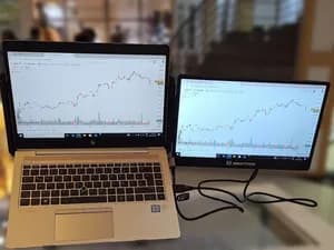 MAXFREE Laptop Screen Extender Dual Display