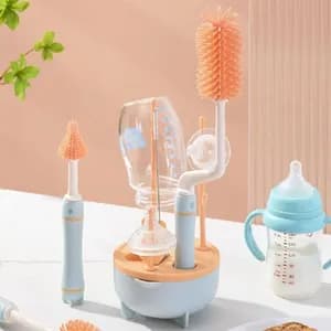 HOMIES Silicone Baby Milk Bottle Brush