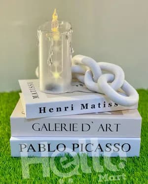 3 Pcs Decorative Books Set