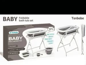 Tenbabe 5-in-1 Baby Stand Bath Tub