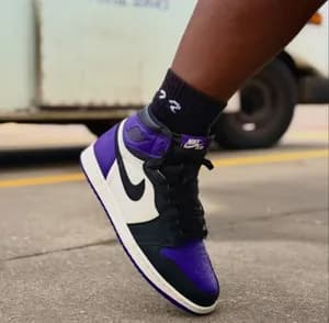 Nike Air Jordan 1 Court Purple High