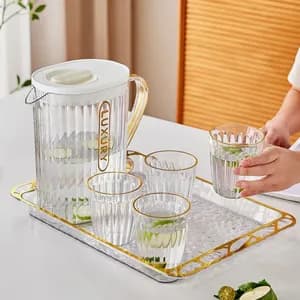 Luxury Water jug with 4 cups