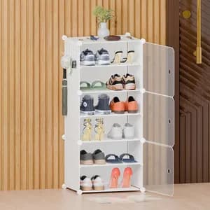 Plastic Cube Shoe Rack