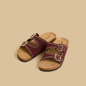 MAX studded buckle belt sandals