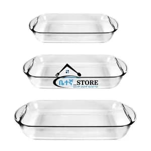 3 in 1 Glass Oven Dish Set