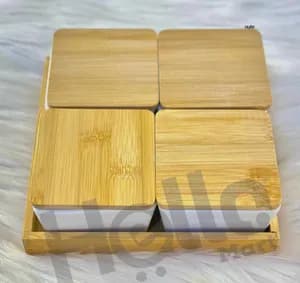 Soup Serving Bowl Set with Tray
