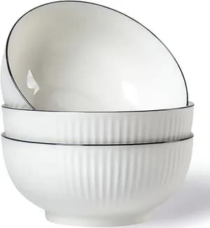Beautiful White Serving Bowls