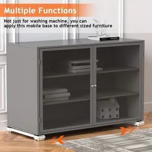 Adjustable Moving Roller Wheels Stand with Brake