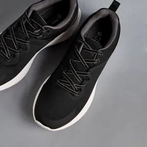MAX Textured Sports Shoes with Lace-Up Closure