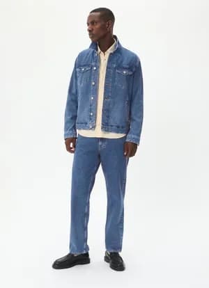 MATINOQUE Straight Leg Jeans