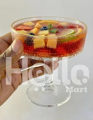 6-Piece Fruit Punch Dessert Glass Set