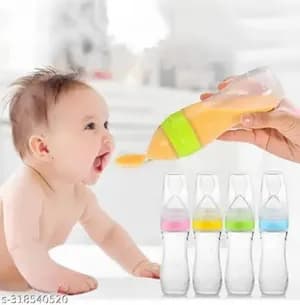 Silcone Bottle Spoon Feeder
