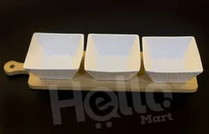 3-Piece Cookie Snack Serving Set