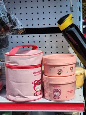 Strawberry Bear & Kaola Brown Lunch Box Set