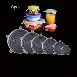 Super Stretch Silicone Lids 6 Pack