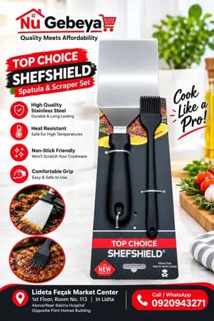 Shefshield Spatula and Scraper Set