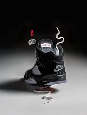 Nike Air Jordan 5 Retro OG Black Metallic