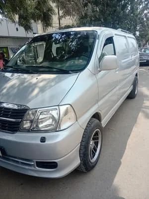 Silver Toyota Van 2011