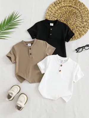 MK-0951 Kids Short Sleeve Tops