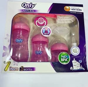 7 PCS ONLY BABY NATURAL NEW BORN NURSING GIFT PACK