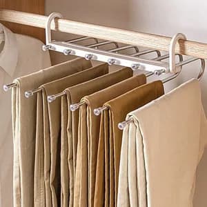 5-in-1 Stainless Steel Trouser Hanger