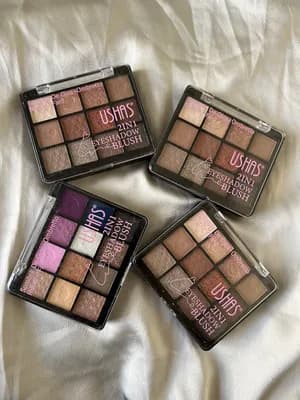 2 in1 eyeshadow and blush palette