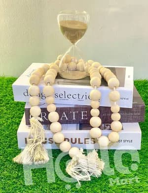 Wooden Decorative Bead Garland