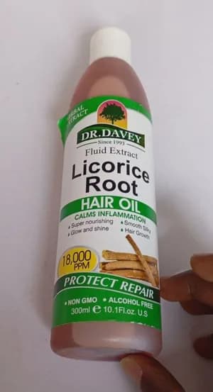 Licorice Root Hair oil
