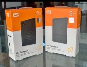 2TB WD My Passport External Hard Disk