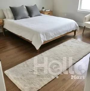 Pure Rabbit Fur Rug 60x180cm