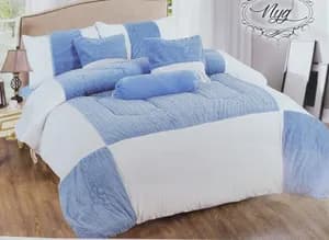 Seven (7) Pcs Comforter set