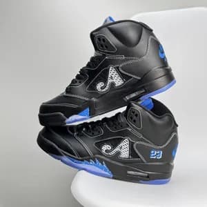 Air Jordan 5 Retro Awake NY Black Racer Blue