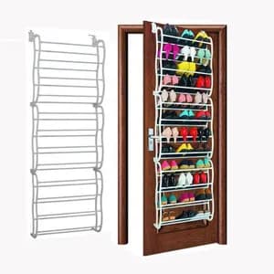 36 pairs over the door shoe rack