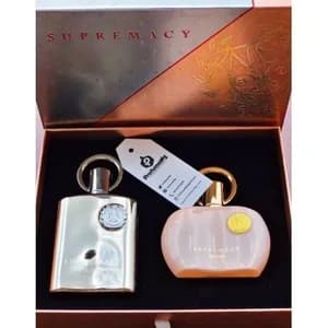 Supremacy Silver Pink Couples Gift Set