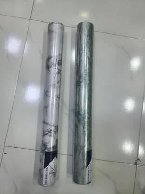 Aluminum foil sticker