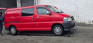 2011 Red Panel Van