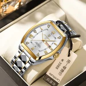 POEDAGAR Men's Fashion Watch