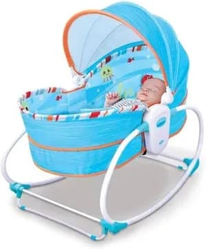 MASTELA 5-IN-1 ROCKER BASSINET