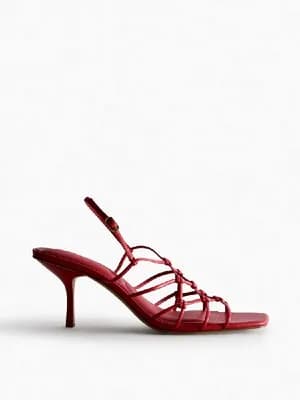 Primark The Edit Braided Stiletto Heeled Sandals