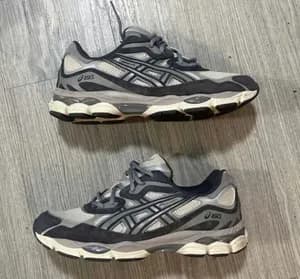 ASICS Gel NYC Oatmeal Obsidian Grey Shoes