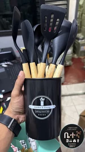 12-Pcs Non-Stick Silicone Kitchen Tools Set
