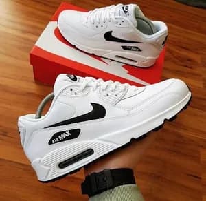 Nike Air Max 90 White Black Sneakers